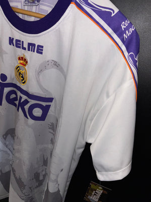 REAL MADRID CHAMPIONS OF EUROPE 1998 ORIGINAL JERSEY Size XL