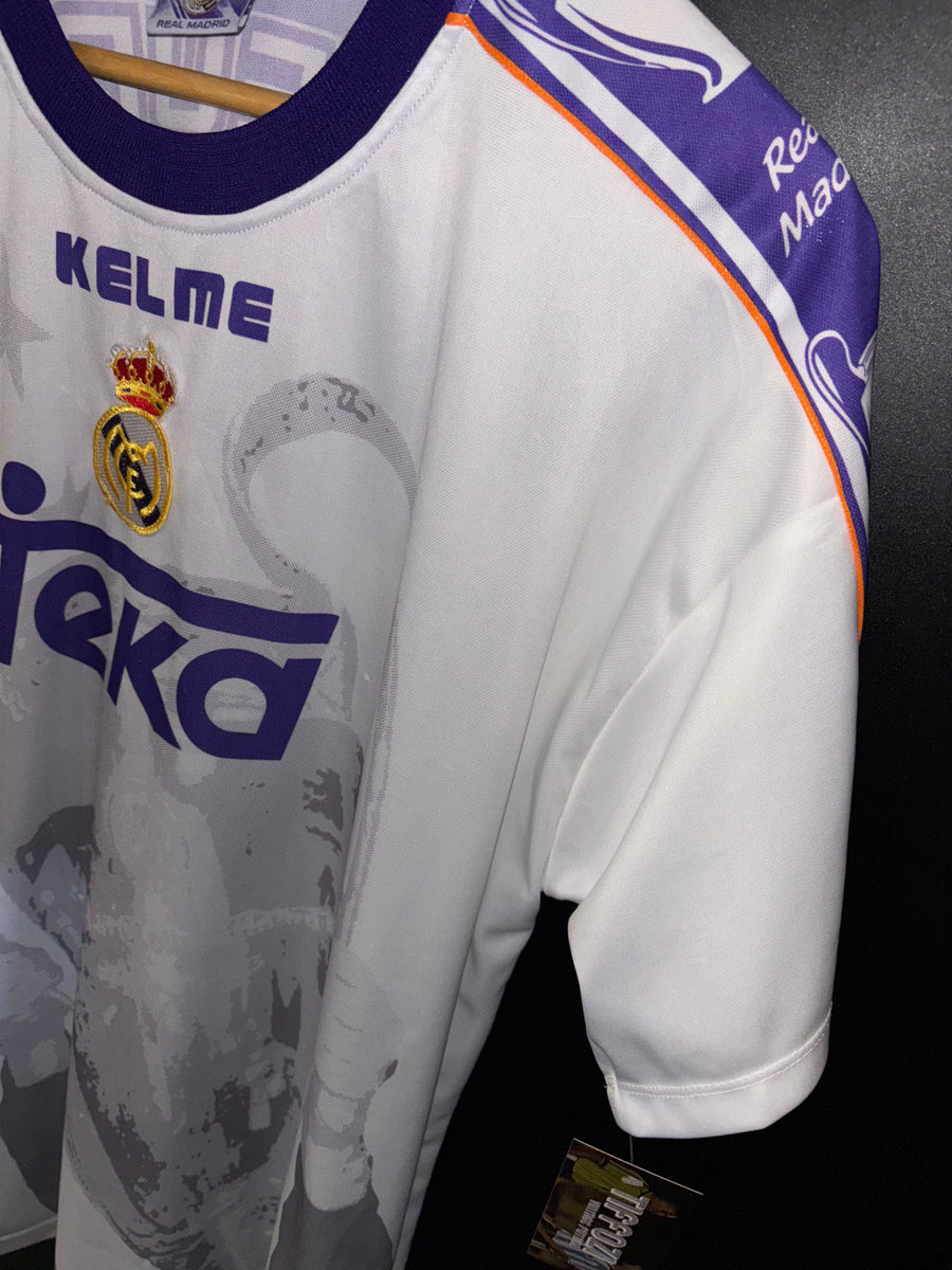 REAL MADRID CHAMPIONS OF EUROPE 1998 ORIGINAL JERSEY Size XL