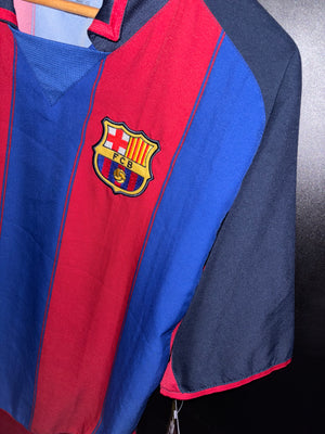 BARCELONA RONALDINHO 2003-2004 ORIGINAL JERSEY Size L