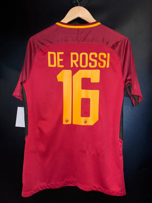ROMA DE ROSSI 2017-2018 ORIGINAL JERSEY Size M