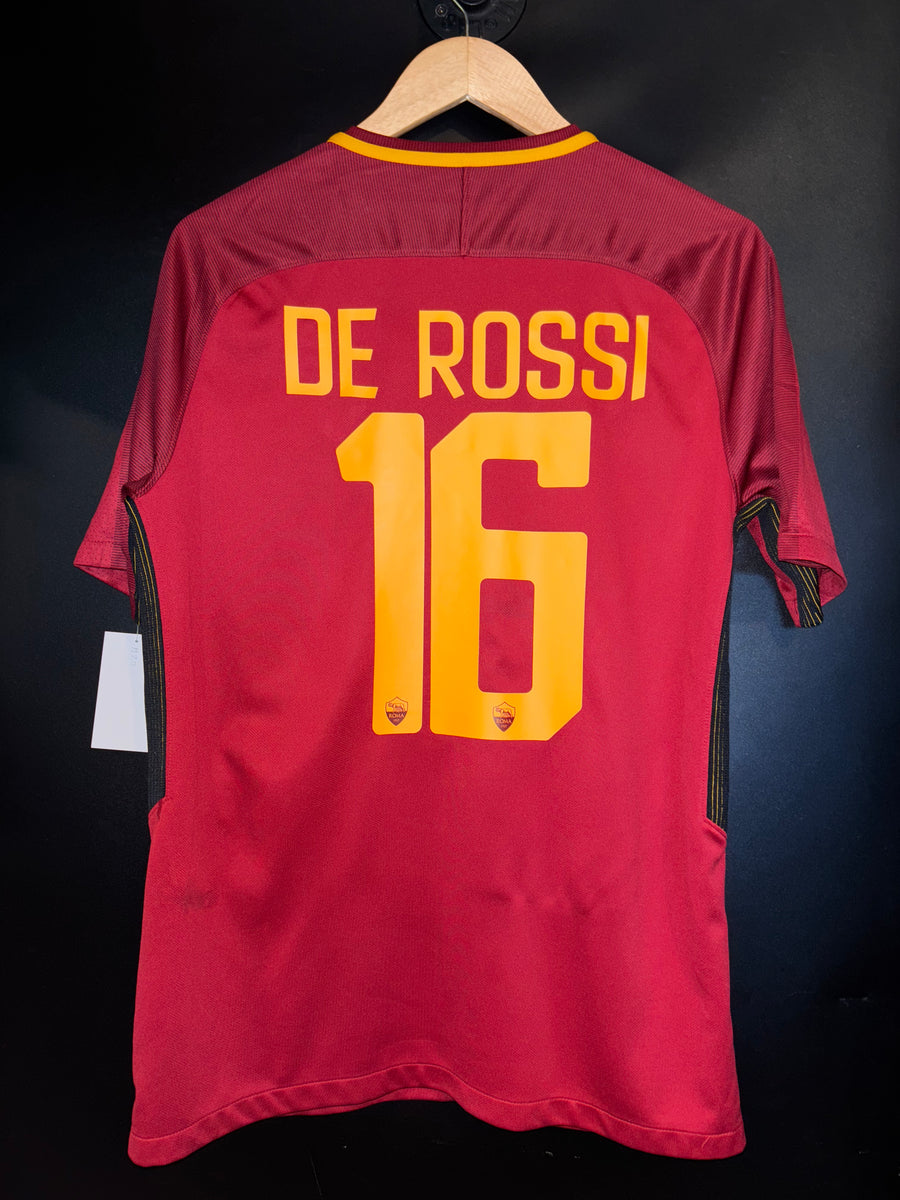 ROMA DE ROSSI 2017-2018 ORIGINAL JERSEY Size M