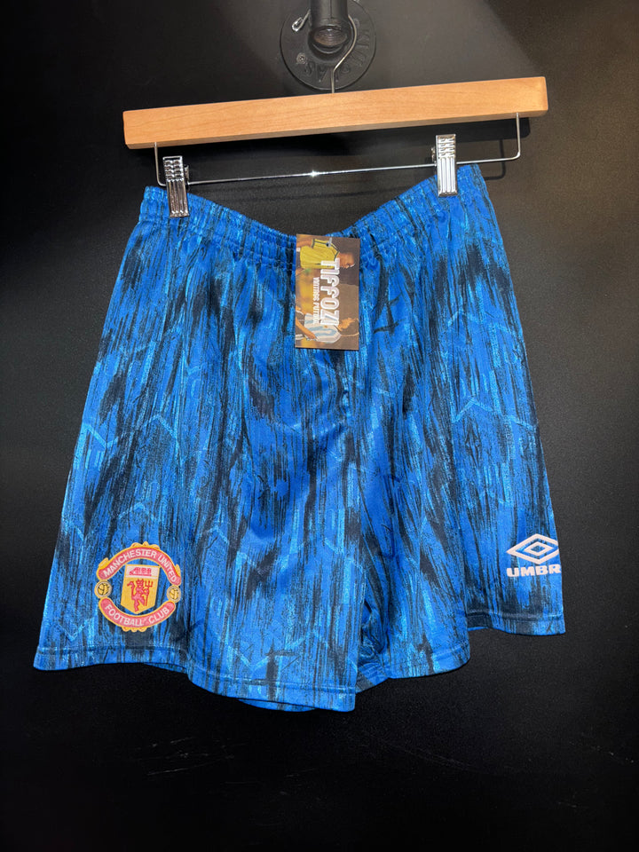 MANCHESTER UNITED 1992-1993 ORIGINAL SHORTS Size M