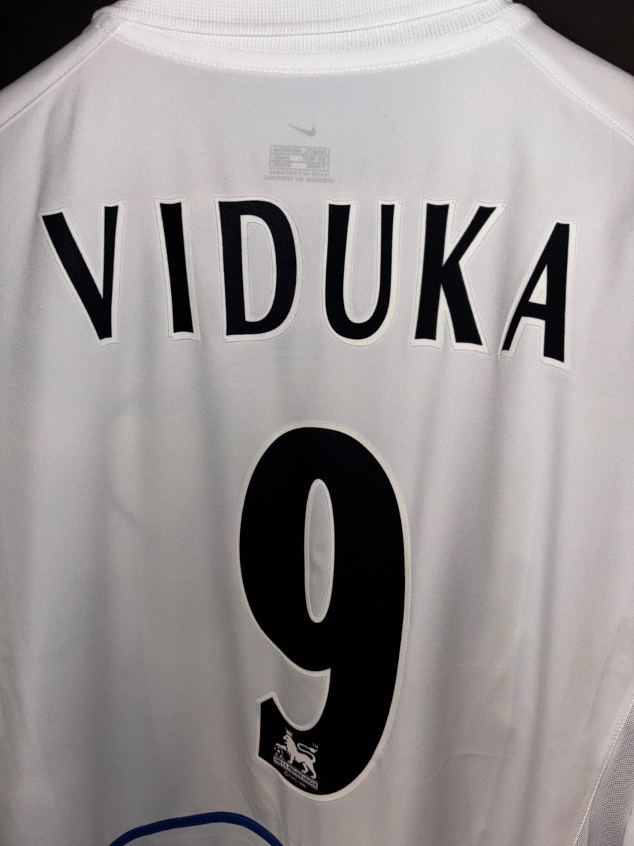 LEEDS UNITED VIDUKA 2002-2003 ORIGINAL JERSEY Size XL