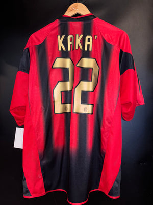 AC MILAN KAKA 2004-2005 ORIGINAL JERSEY Size XL