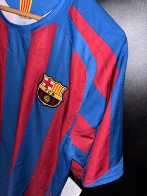 BARCELONA RONALDINHO 2005-2006 ORIGINAL JERSEY Size M