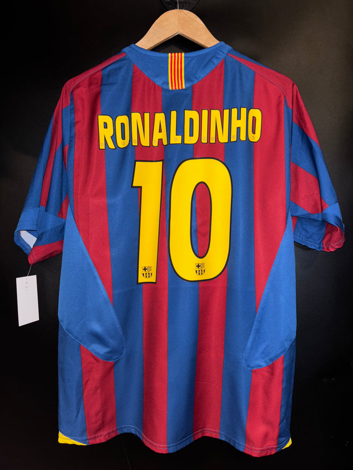 BARCELONA RONALDINHO 2005-2006 ORIGINAL JERSEY Size M