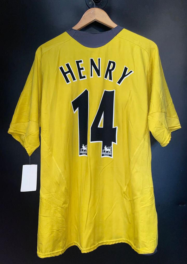 ARSENAL HENRY 2005-2006  ORIGINAL JERSEY Size L