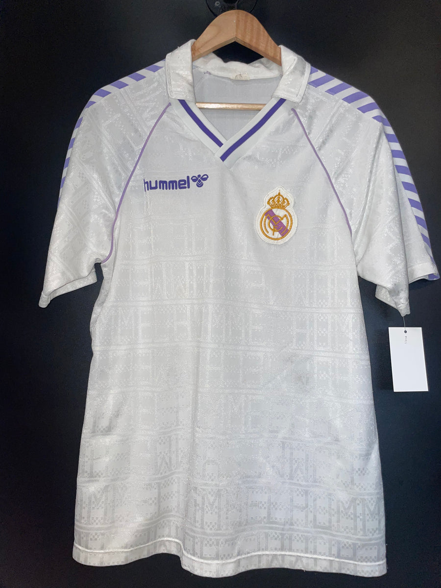 REAL MADRID 1989-1990 ORIGINAL JERSEY Size M