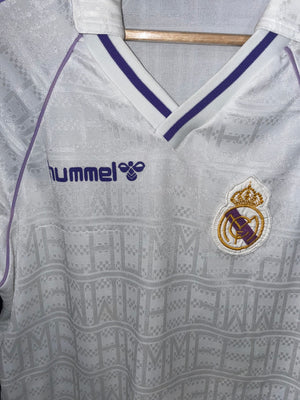 REAL MADRID 1989-1990 ORIGINAL JERSEY Size M