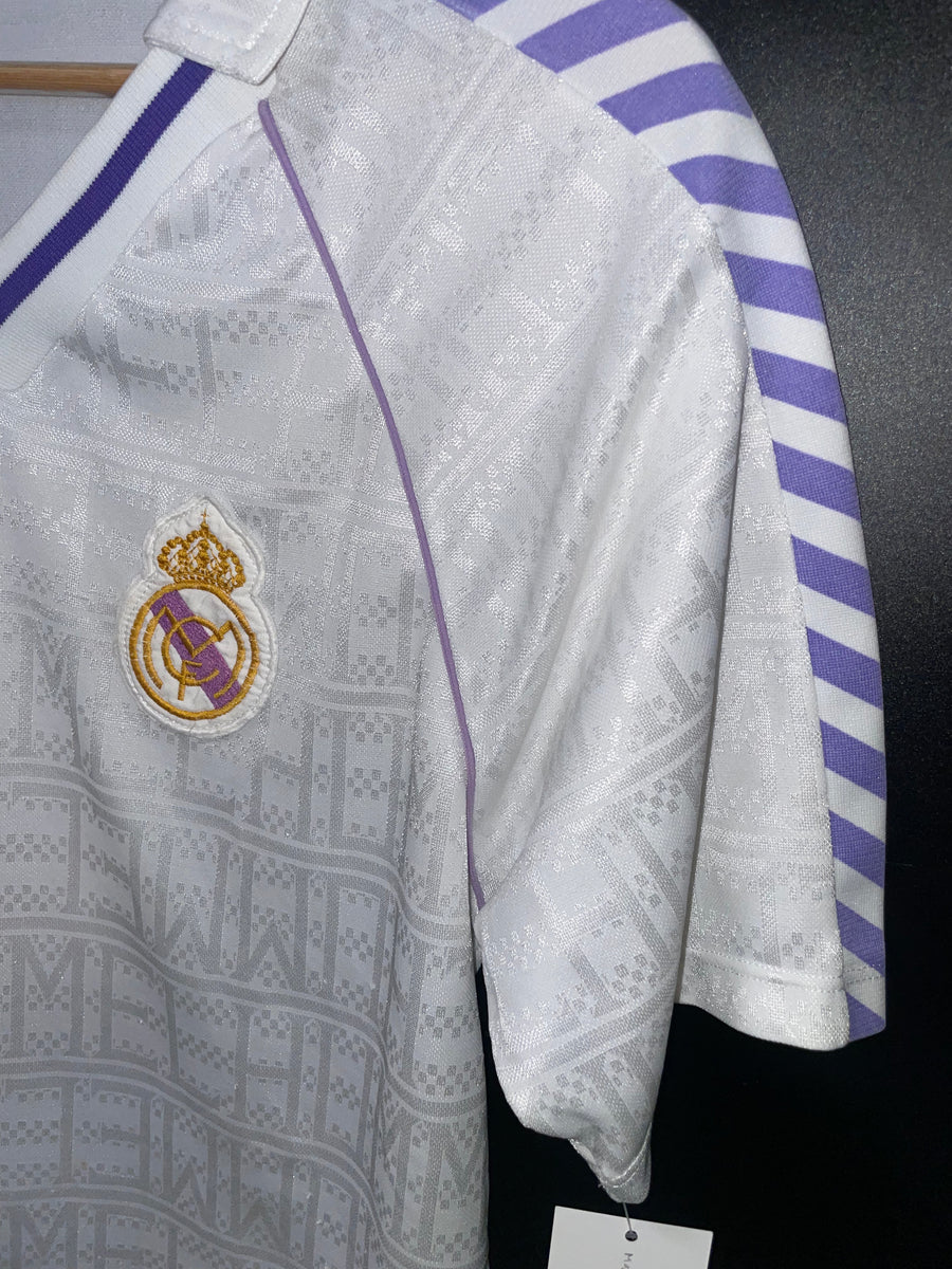 REAL MADRID 1989-1990 ORIGINAL JERSEY Size M