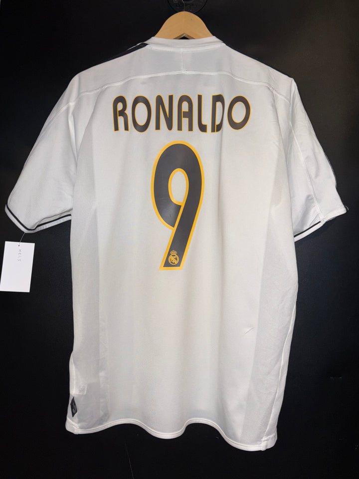 REAL MADRID RONALDO 2003-2004 ORIGINAL JERSEY Size M