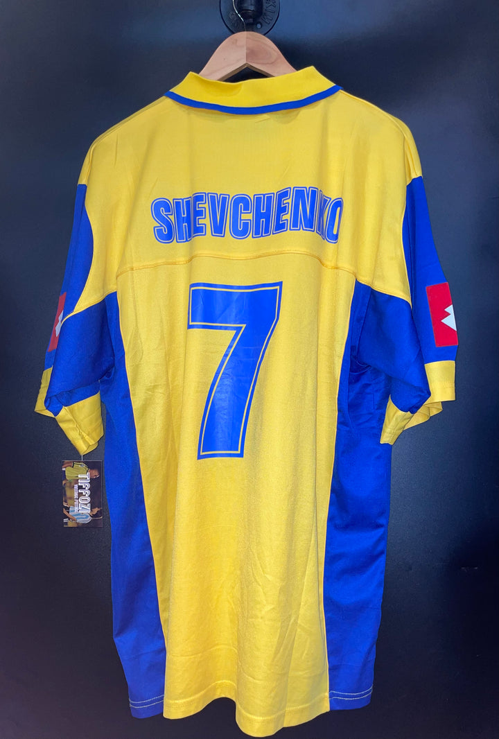 UKRAINE SHEVCHENKO 2004-2005  ORIGINAL JERSEY Size 2XL