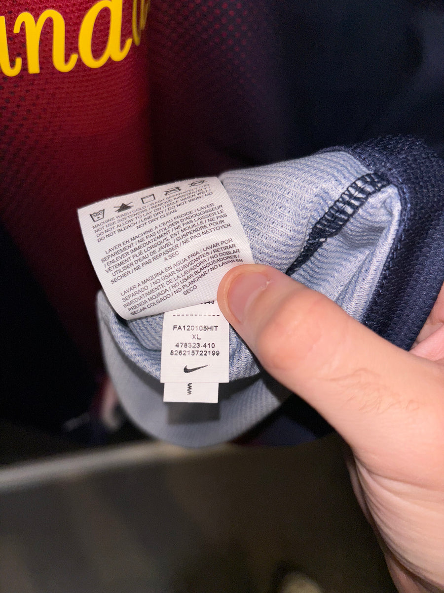 BARCELONA MESSI 2012-2013 ORIGINAL JERSEY Size XL