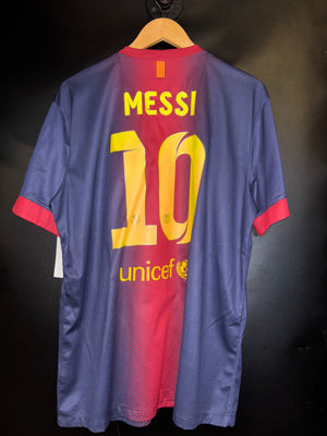 BARCELONA MESSI 2012-2013 ORIGINAL JERSEY Size XL