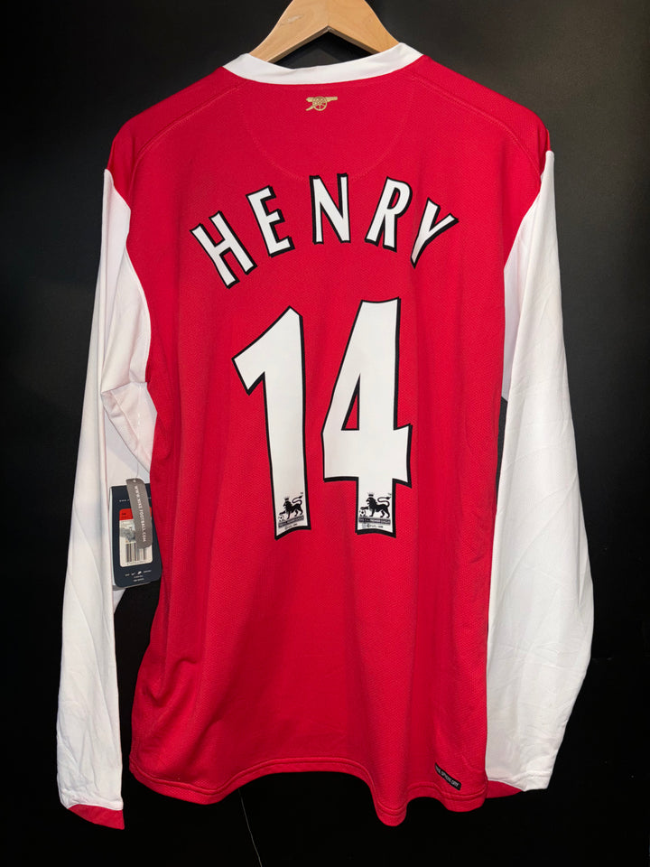 ARSENAL HENRY 2006-2007  ORIGINAL JERSEY Size L