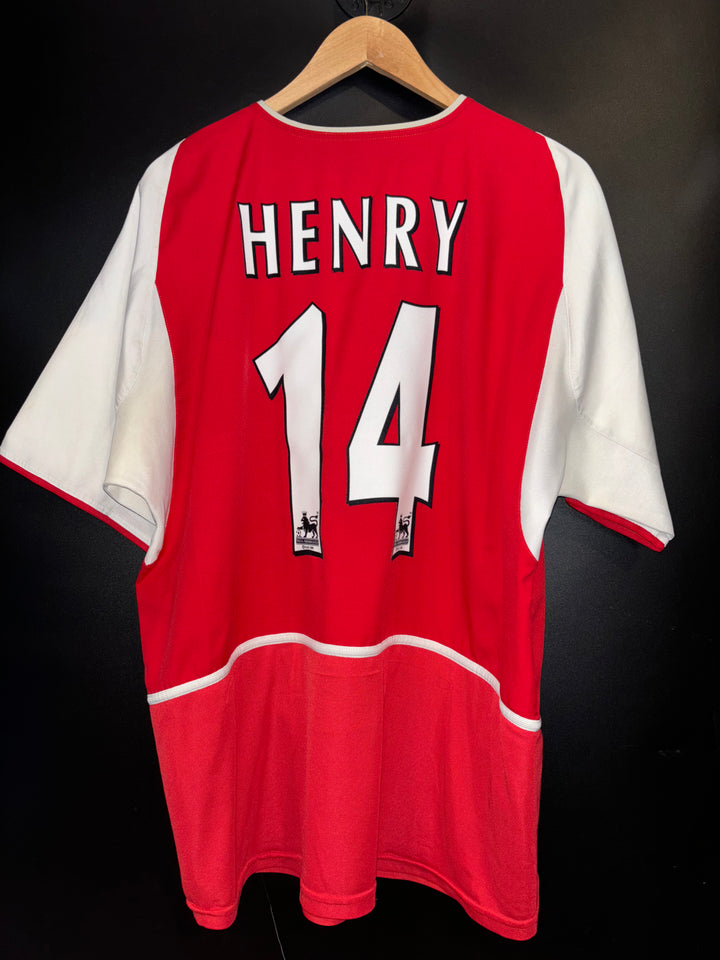 ARSENAL HENRY 2002-2003 ORIGINAL JERSEY Size L