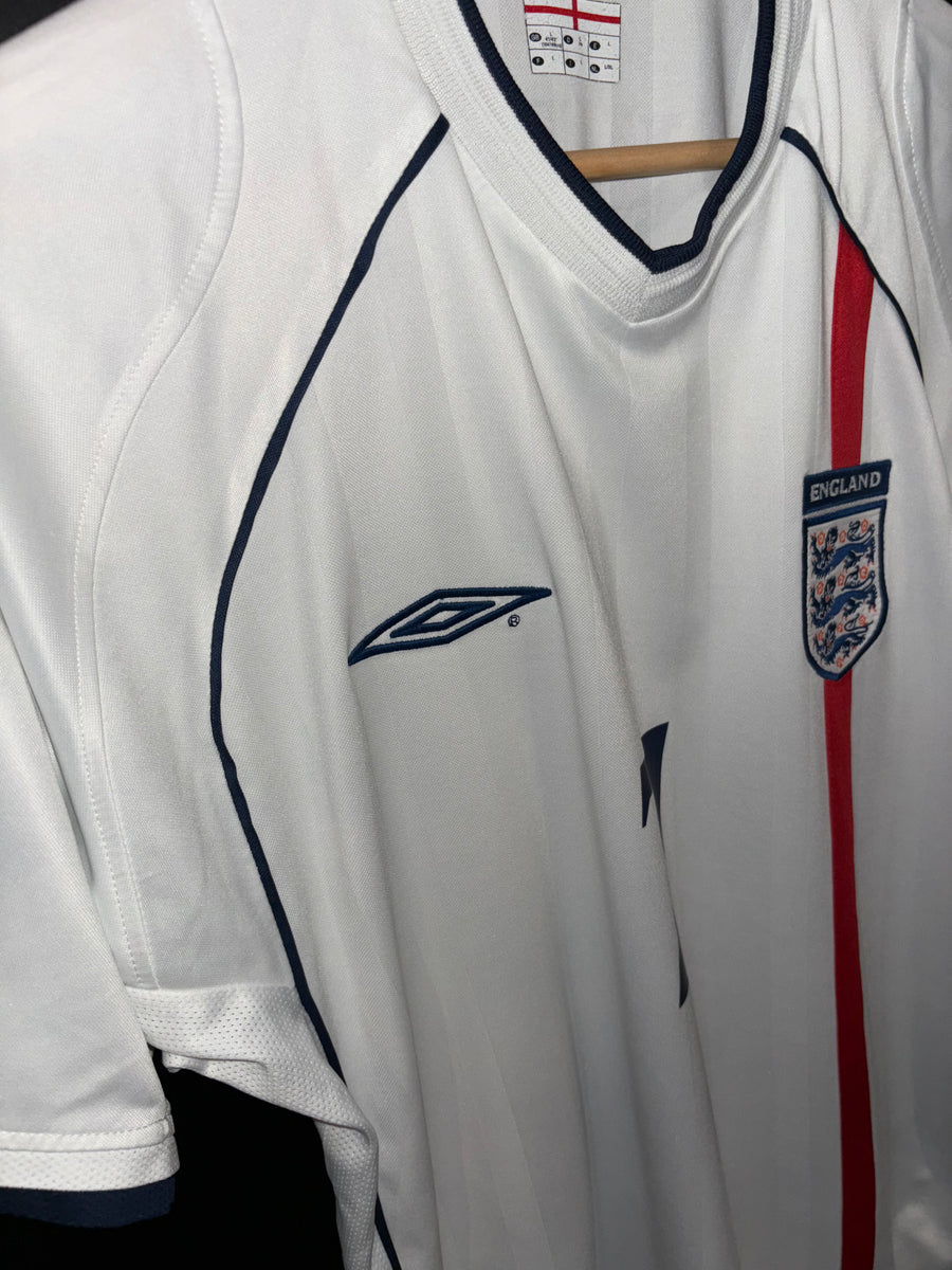 ENGLAND BECKHAM 2001-2002 ORIGINAL JERSEY Size L