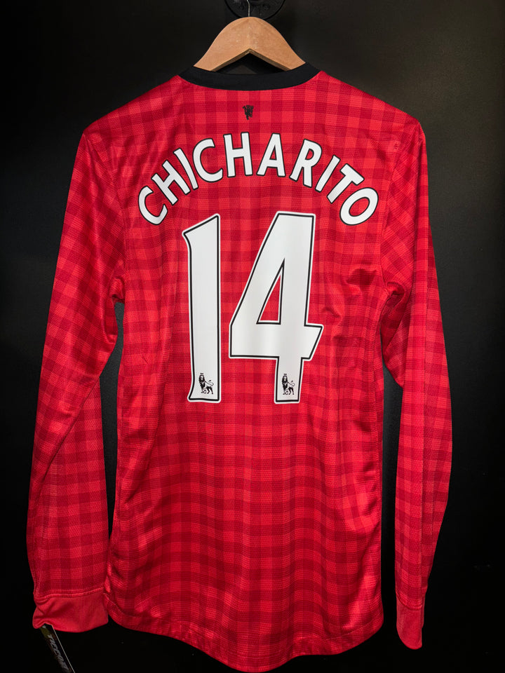 MANCHESTER UNITED CHICHARITO 2012-2013 ORIGINAL JERSEY Size S