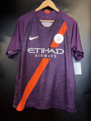 MANCHESTER CITY DE BRUYNE 2018-2019 ORIGINAL JERSEY Size L