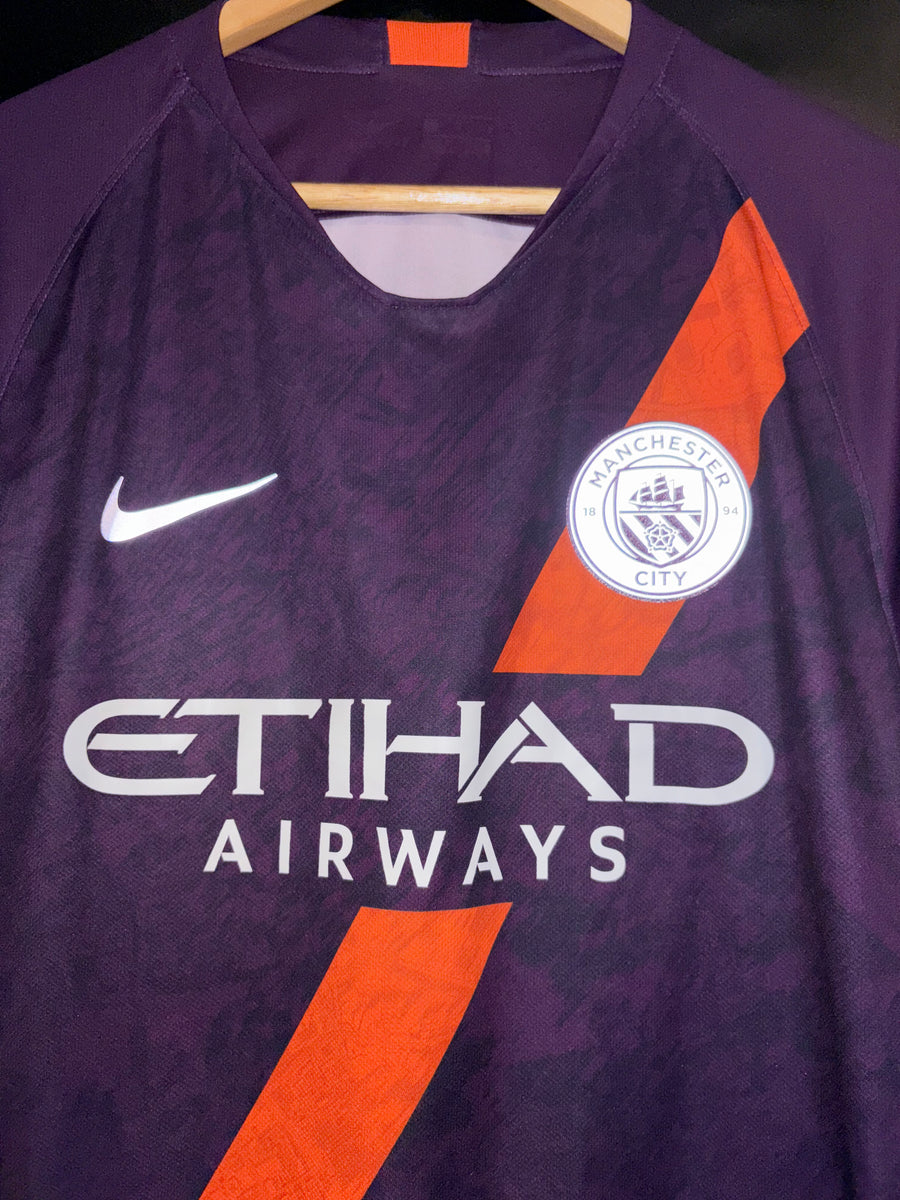 MANCHESTER CITY DE BRUYNE 2018-2019 ORIGINAL JERSEY Size L