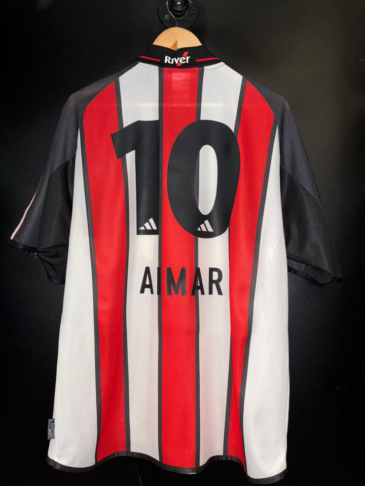 RIVER PLATE AIMAR 2001-2002 ORIGINAL JERSEY Size L