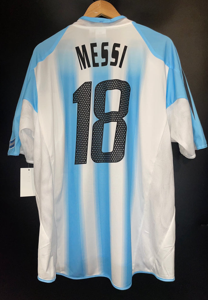 ARGENTINA MESSI 2004-2005 ORIGINAL JERSEY Size XL