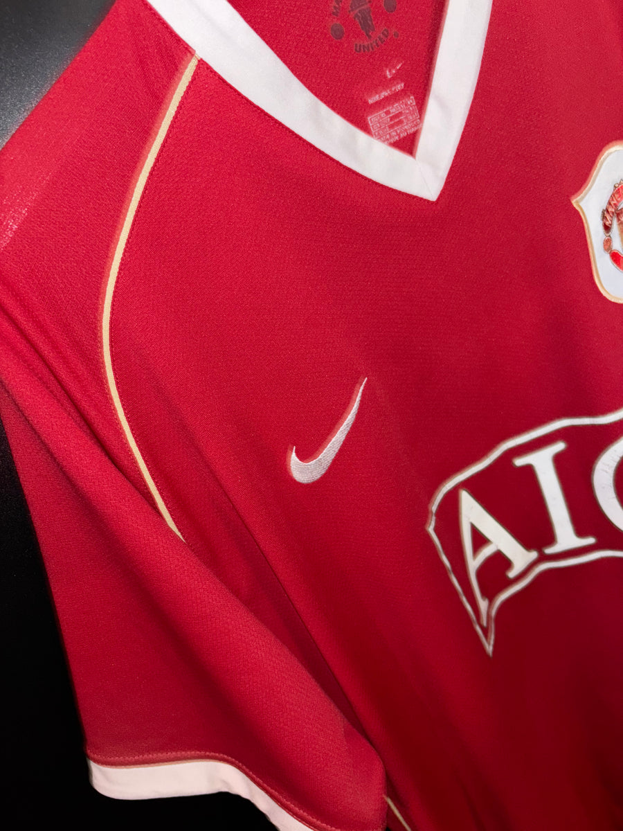 MANCHESTER UNITED RONALDO 2006-2007 ORIGINAL JERSEY Size XL