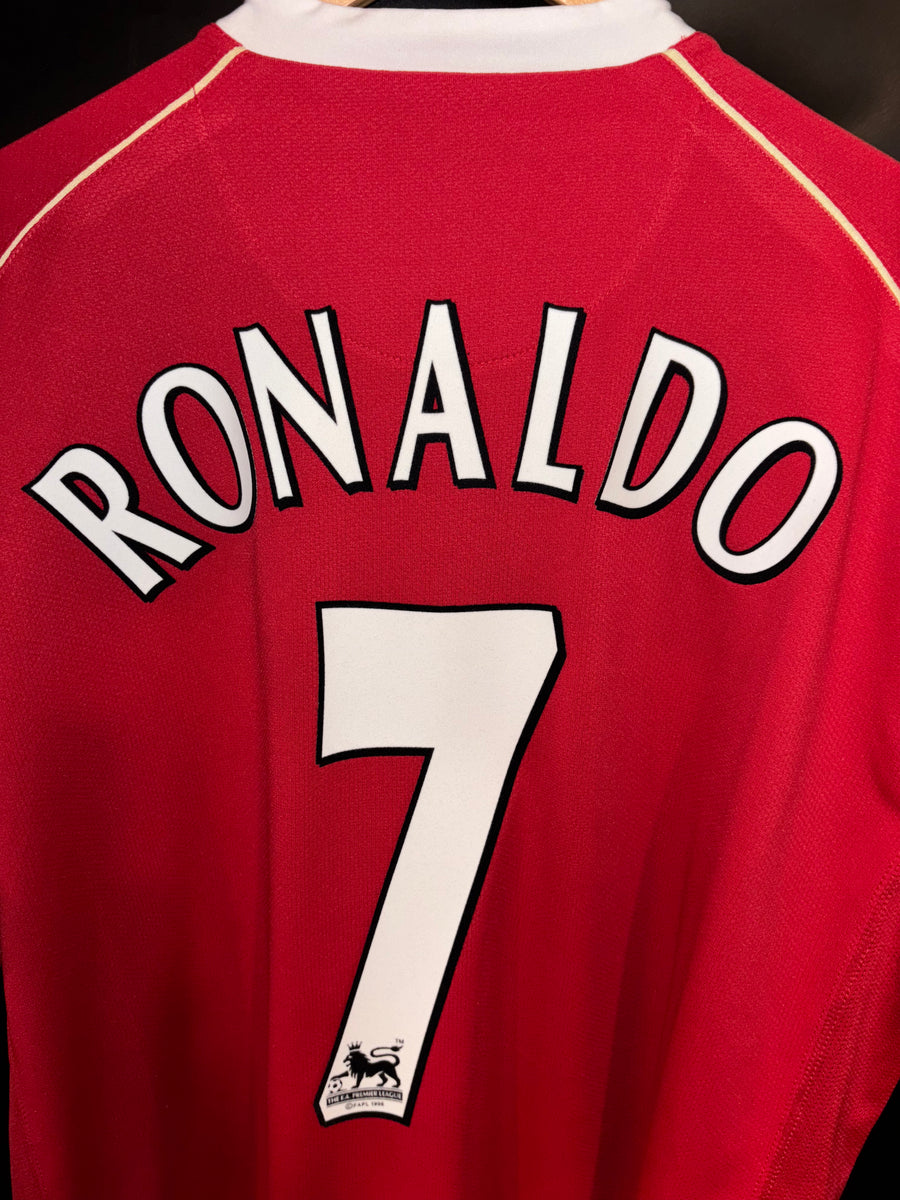 MANCHESTER UNITED RONALDO 2006-2007 ORIGINAL JERSEY Size XL