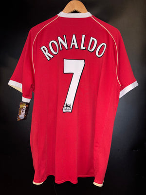 MANCHESTER UNITED RONALDO 2006-2007 ORIGINAL JERSEY Size XL