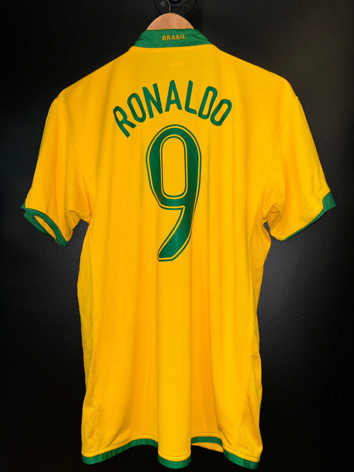 BRAZIL RONALDO 2006-2007 ORIGINAL JERSEY SIZE L