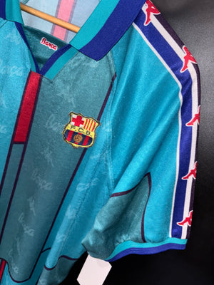 BARCELONA RONALDO 1995-1997 ORIGINAL AWAY JERSEY Size L