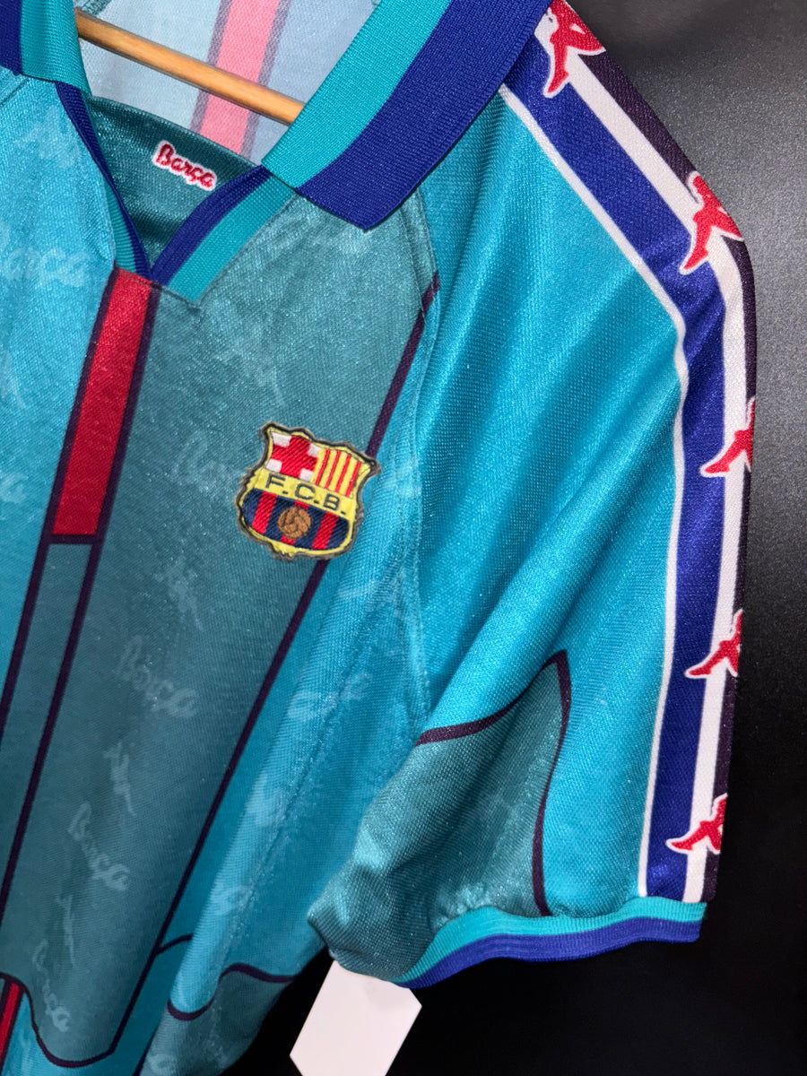 BARCELONA RONALDO 1995-1997 ORIGINAL AWAY JERSEY Size L