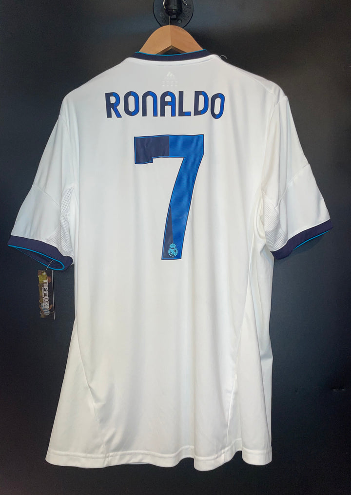 REAL MADRID RONALDO 2012-2013 ORIGINAL  JERSEY Size XL