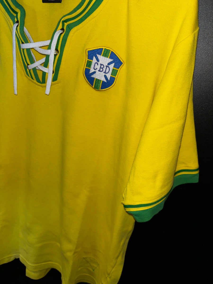 BRAZIL RETRO 2005 ORIGINAL JERSEY SIZE L