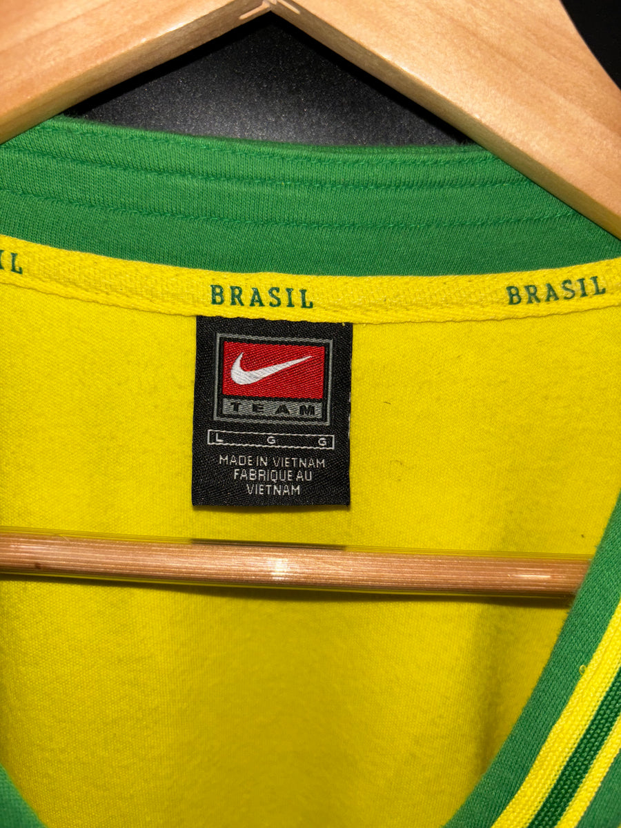 BRAZIL RETRO 2005 ORIGINAL JERSEY SIZE L