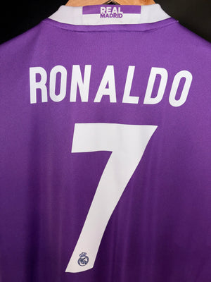 REAL MADRID RONALDO 2016-2017 ORIGINAL JERSEY SIZE L