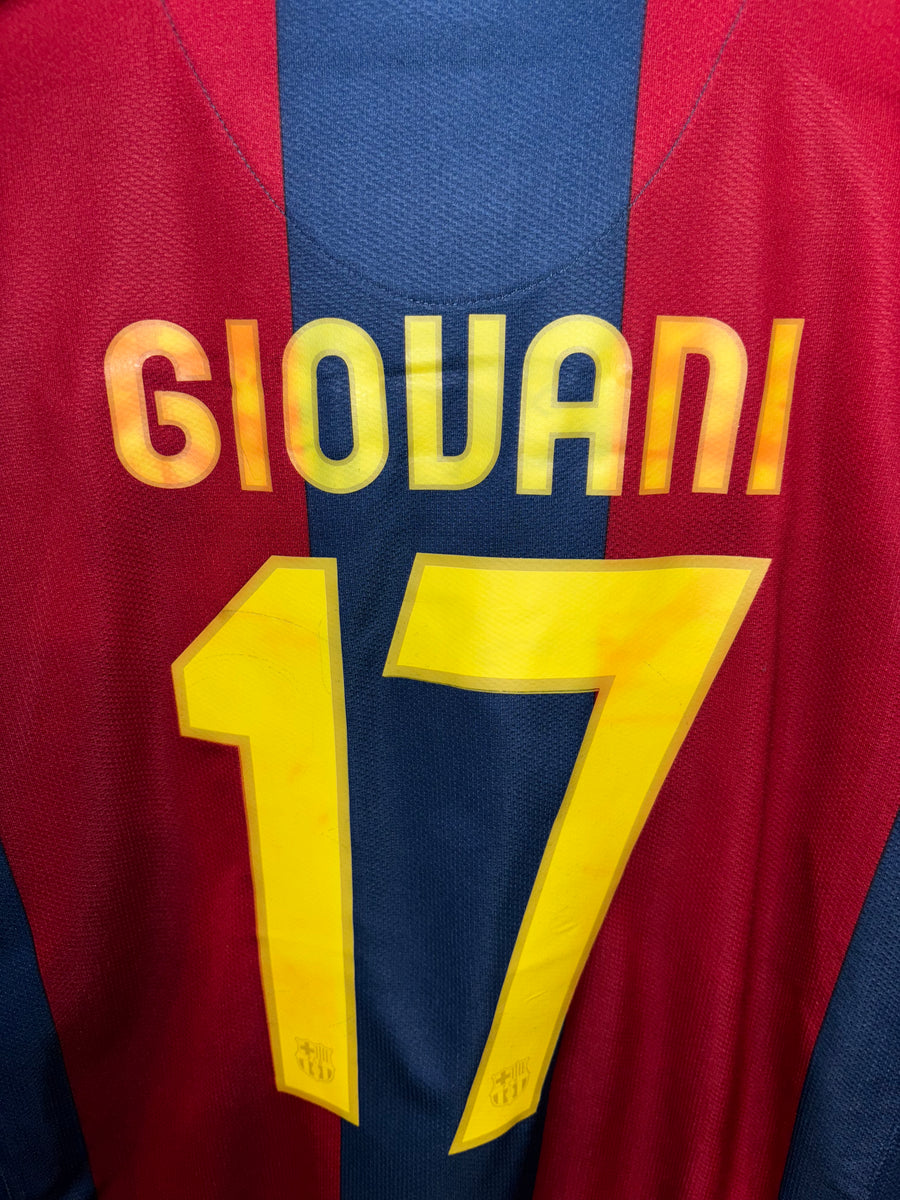 BARCELONA GIOVANI 2007-2008 ORIGINAL JERSEY Size L