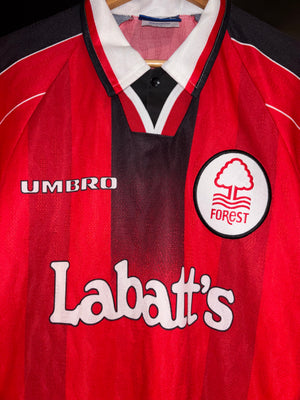 NOTTINGHAM FOREST 1996-1997 ORIGINAL JERSEY Size L