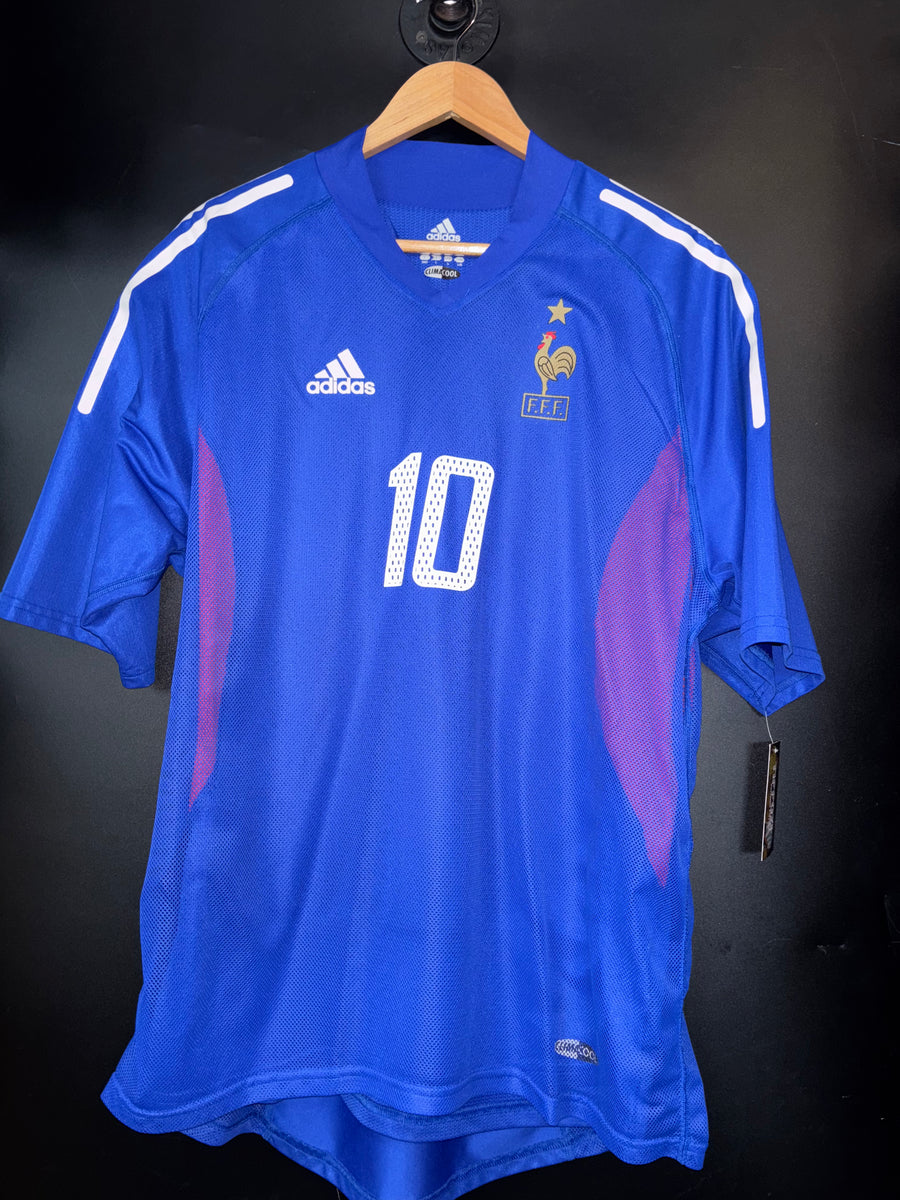 FRANCE ZIDANE 2002-2003 ORIGINAL PLAYER JERSEY Size L