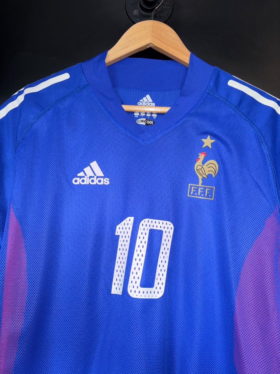 FRANCE ZIDANE 2002-2003 ORIGINAL PLAYER JERSEY Size L