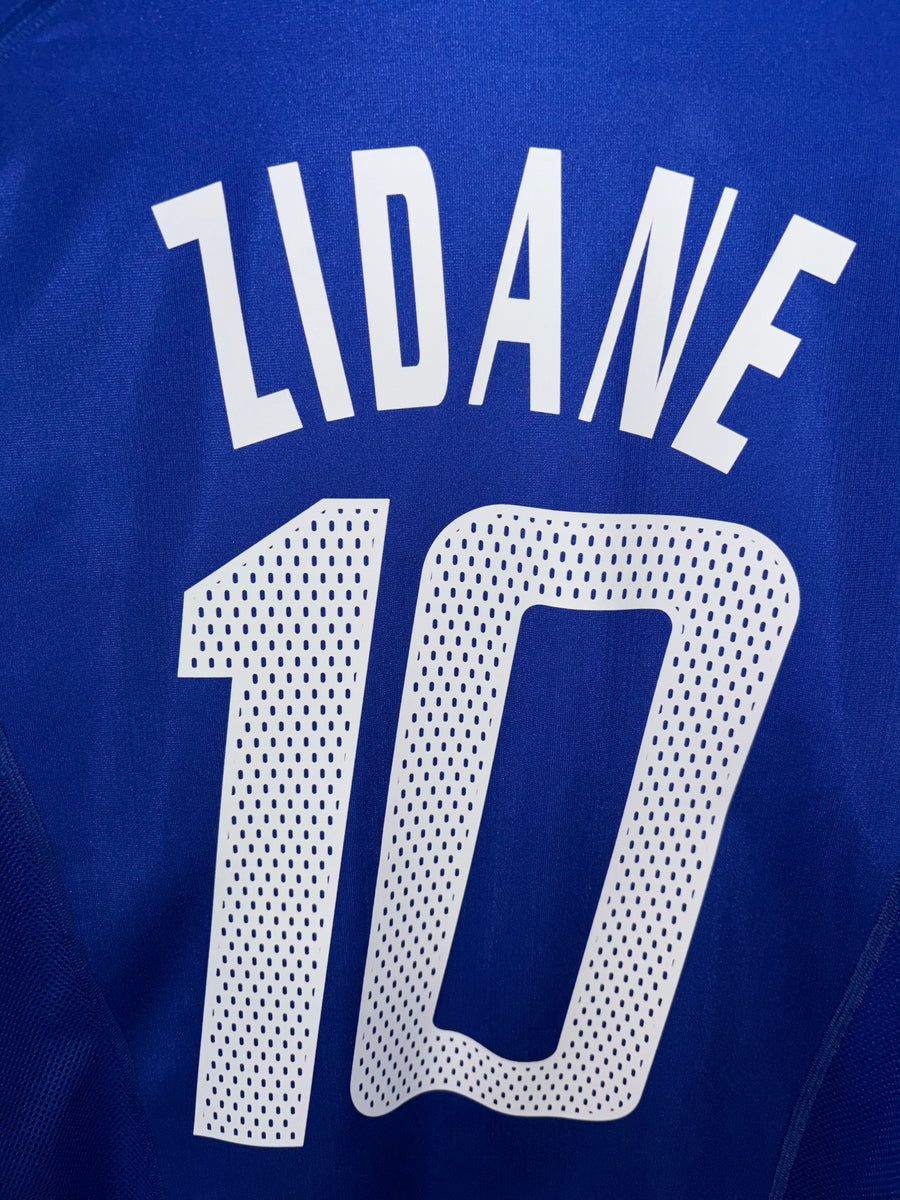 FRANCE ZIDANE 2002-2003 ORIGINAL PLAYER JERSEY Size L