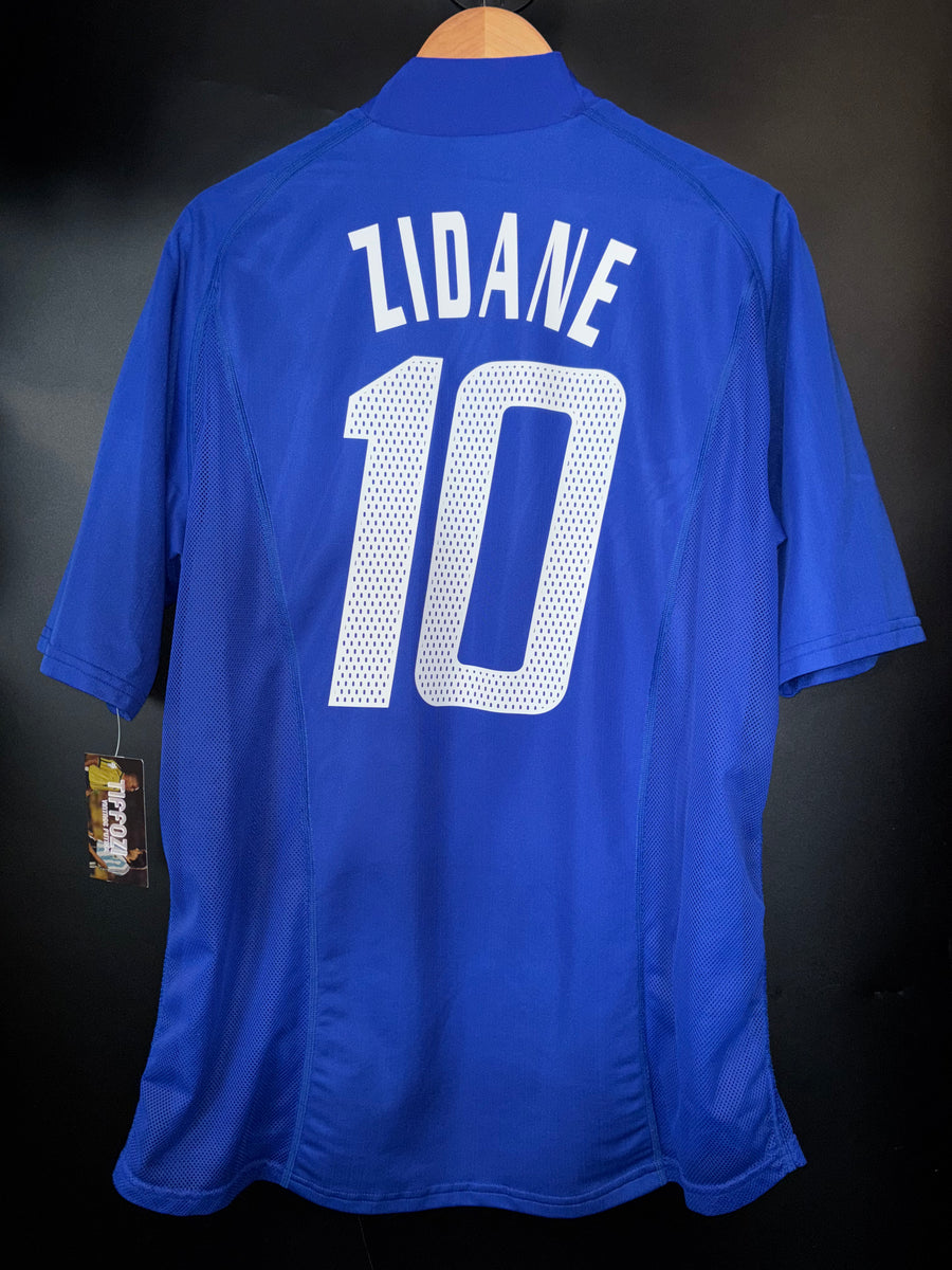 FRANCE ZIDANE 2002-2003 ORIGINAL PLAYER JERSEY Size L