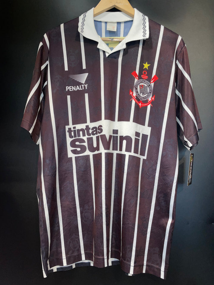 CORINTHIANS 1995-1996 ORIGINAL AWAY JERSEY Size L