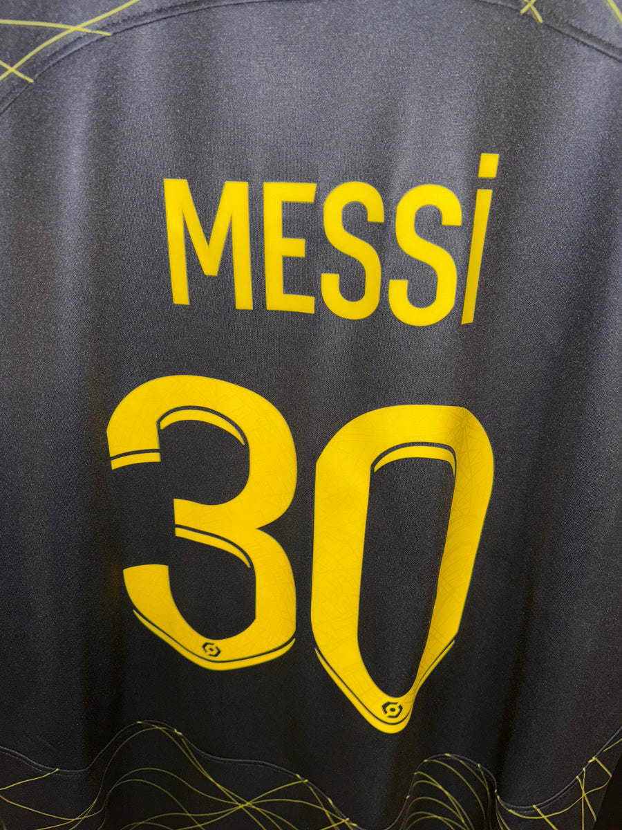 PSG PARIS SAINT GERMAIN MESSI 2022-2023 ORIGINAL AWAY JERSEY SIZE L