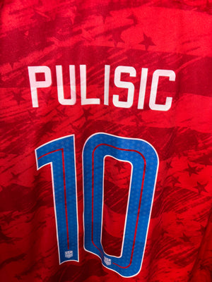 USA SOCCER USMNT PULISIC 2019-2020 ORIGINAL JERSEY Size L