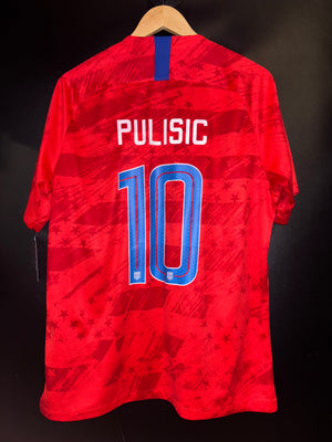 USA SOCCER USMNT PULISIC 2019-2020 ORIGINAL JERSEY Size L
