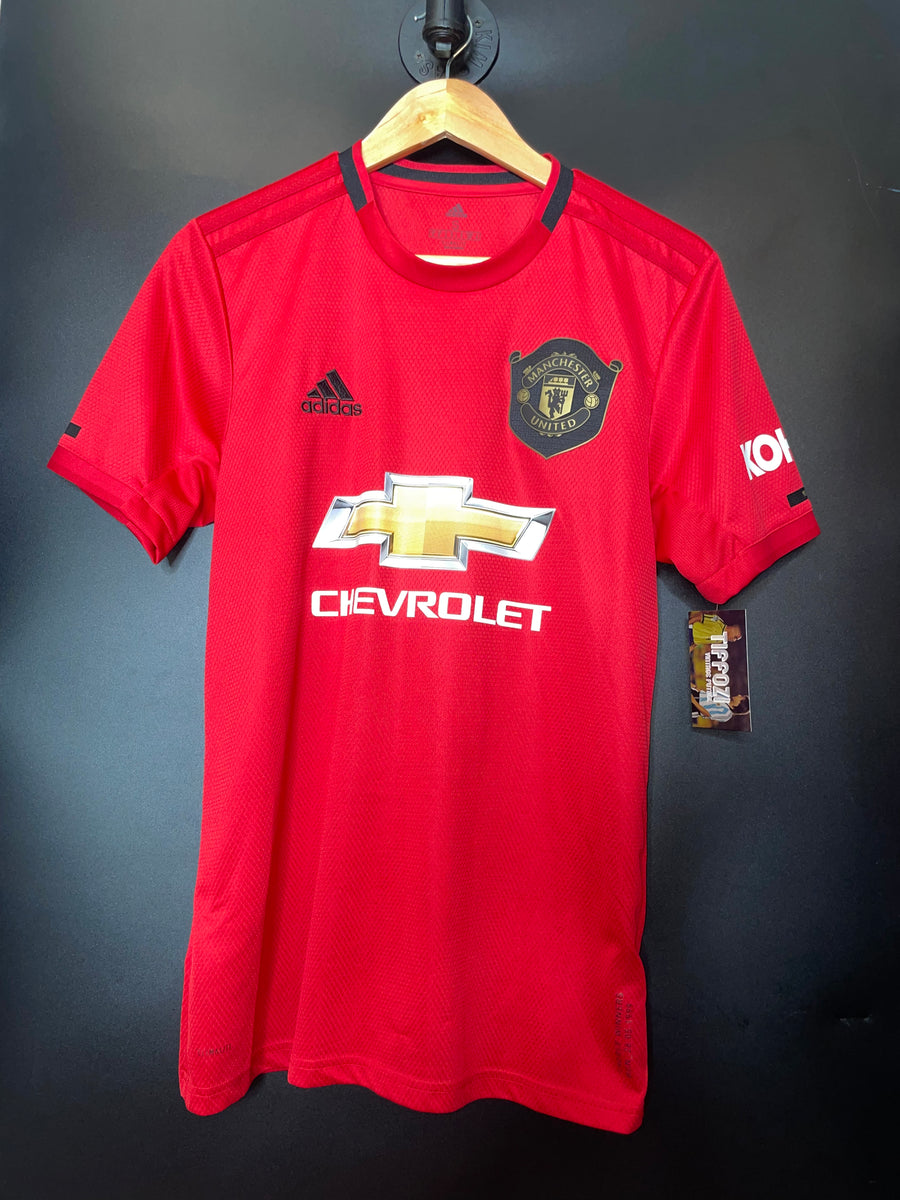 MANCHESTER UNITED 2019-2020 ORIGINAL BLACK LIVES MATTER JERSEY SIZE S