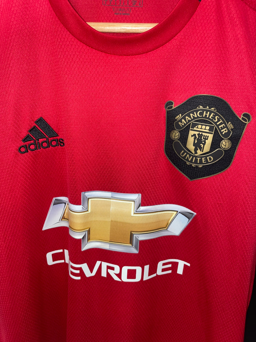 MANCHESTER UNITED 2019 2020 ORIGINAL BLACK LIVES MATTER JERSEY SIZE S TIFFOZI FUTBOL