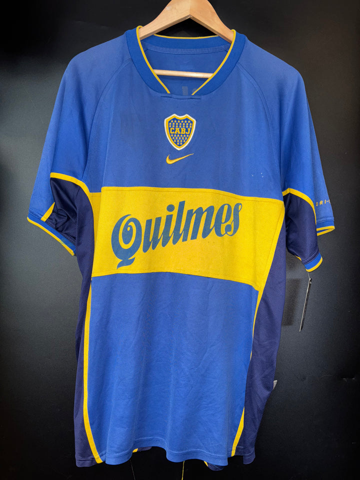 BOCA JUNIORS 2001-2002 ORIGINAL JERSEY Size XL