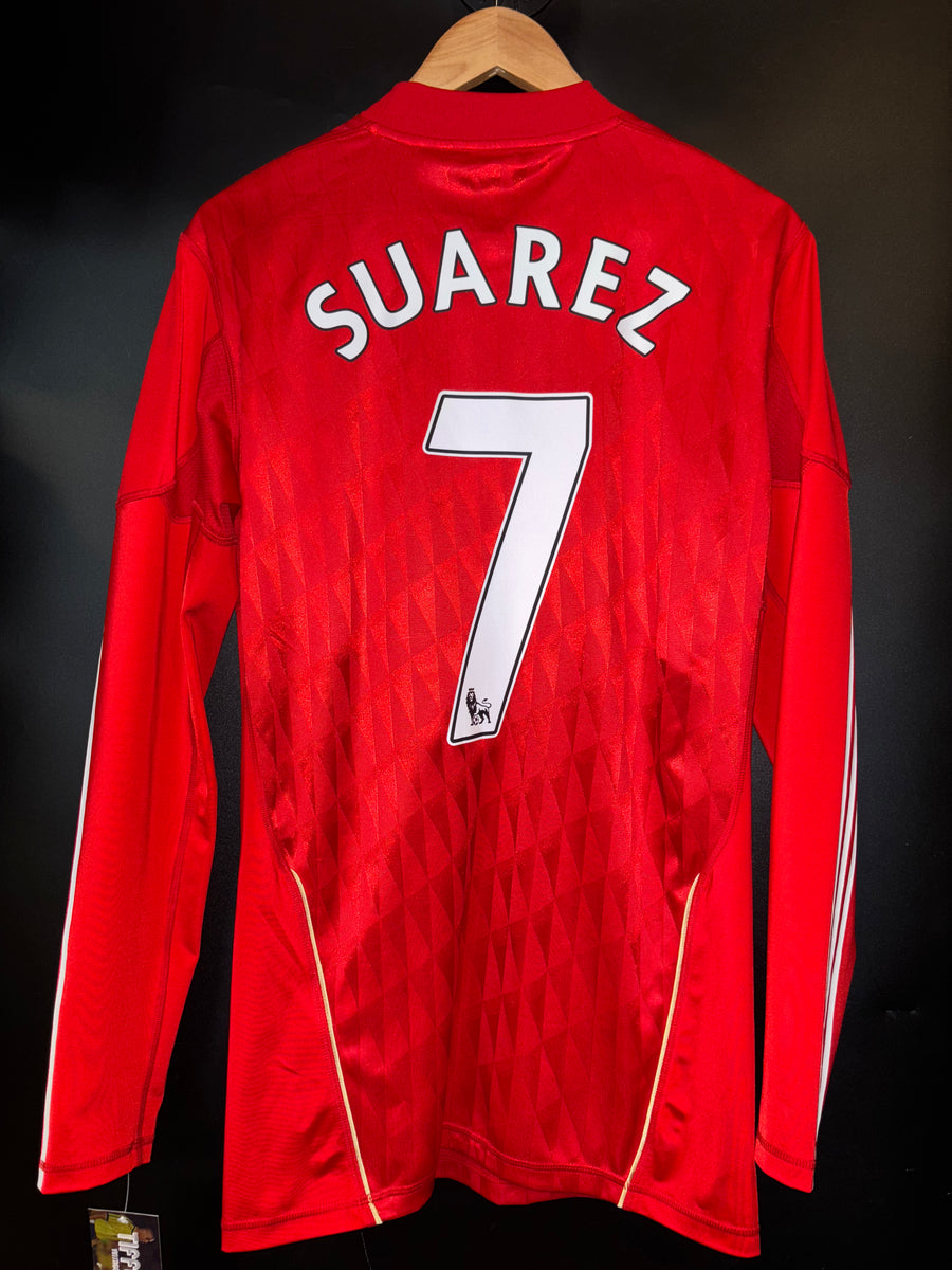 LIVERPOOL SUAREZ 2011-2012 ORIGINAL PLAYER JERSEY Size M